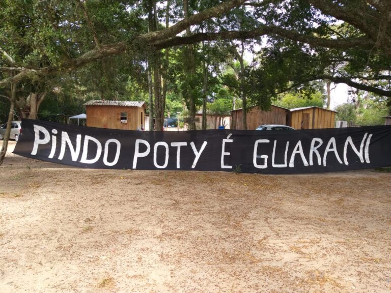 Pindo Poty e Guarani – Mobilização em defesa da tekoa Pindo Poty (aldeia do Lami, extremo-sul de Porto Alegre)